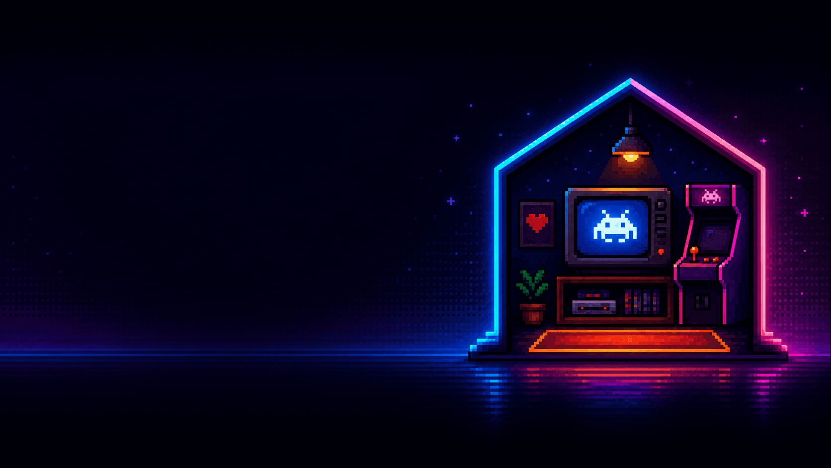 Ret-Room arcade room